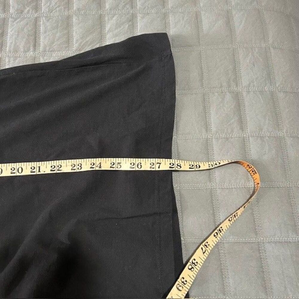 Liz & Me Black Embellished Scoop Neck Short Sleeve Top - Picture 8 of 10